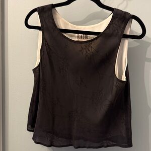 Black Sleeveless Top